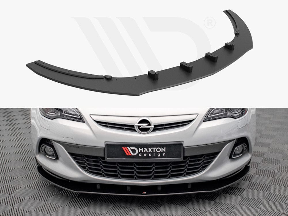 Maxton Design Black Street PRO Front Splitter Opel Astra GTC Opc-line J 2011-2018 Maxton Design SR