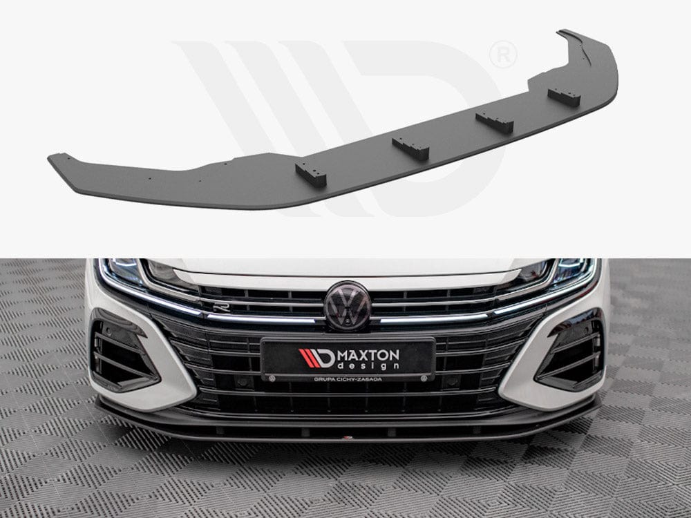 Maxton Design Black Street PRO Front Splitter VW Arteon R 2020- Maxton Design SR