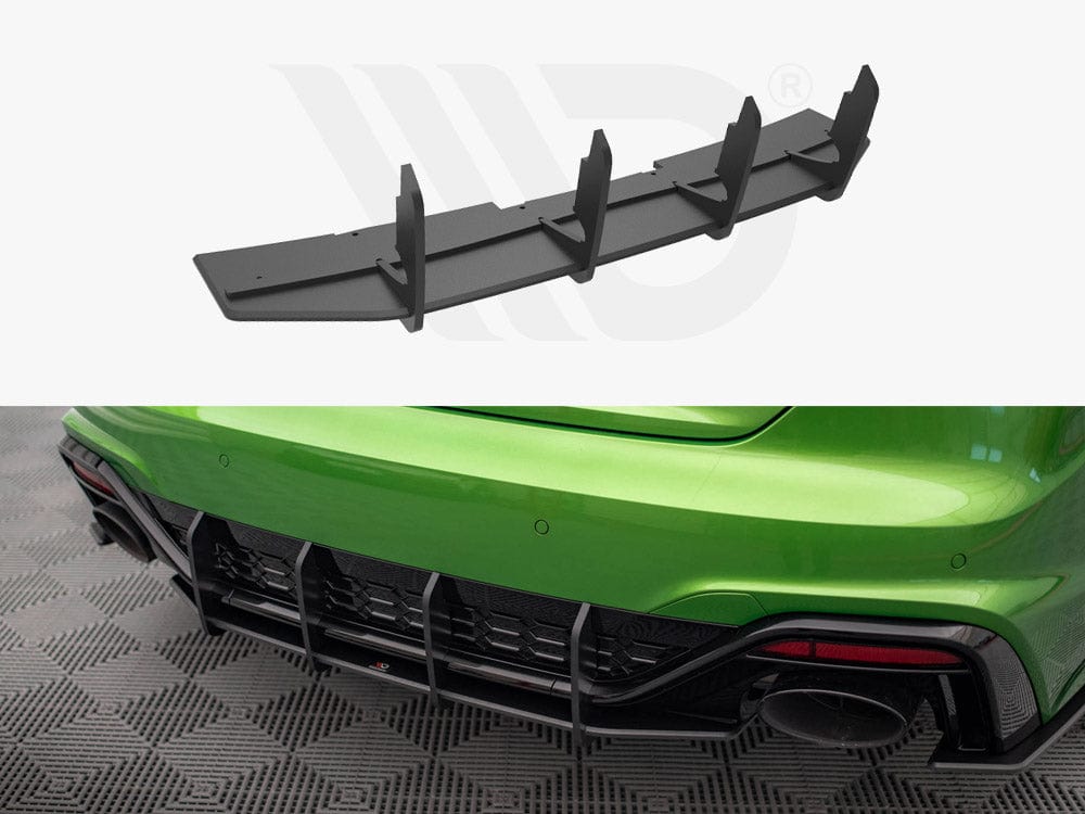 Maxton Design Black Street PRO Rear Diffuser Audi RS5 F5 Facelift Maxton Design SR