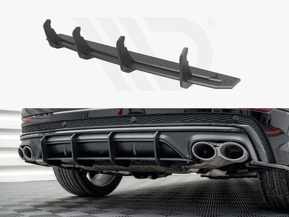 Maxton Design Black Street PRO Rear Diffuser Audi SQ8 Mk1 Maxton Design SR