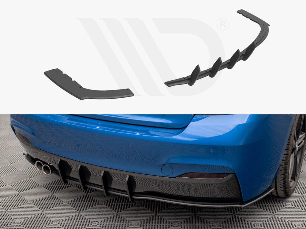 Maxton Design Black Street PRO Rear Diffuser BMW 2 M-Pack F22 Maxton Design SR