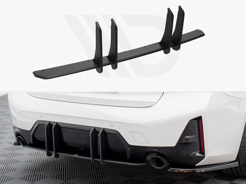 Maxton Design Black Street PRO Rear Diffuser BMW 3 M-Pack G20 / G21 Facelift Maxton Design SR