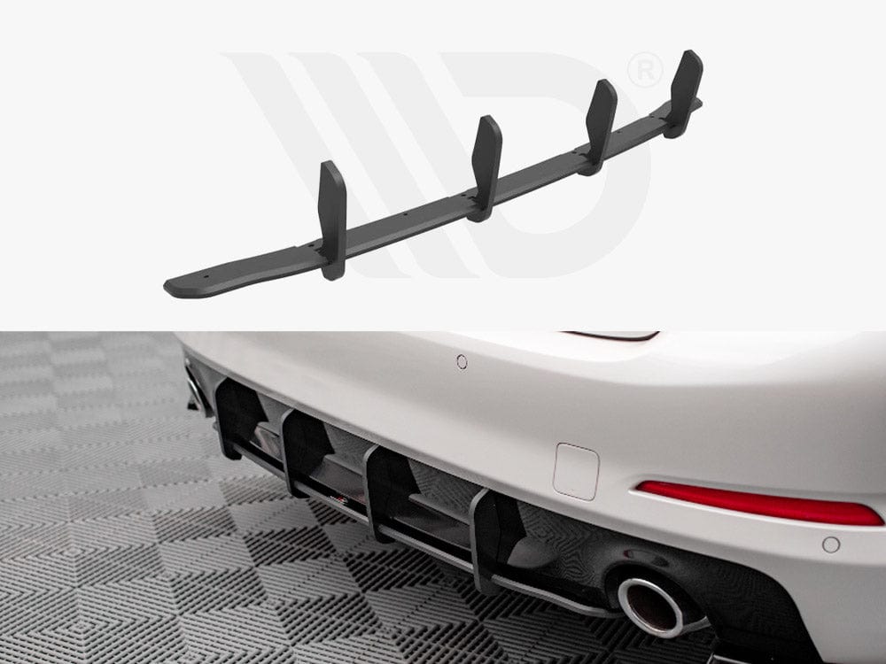 Maxton Design Black Street PRO Rear Diffuser Bmw 5 G30 2017-2020 Maxton Design SR