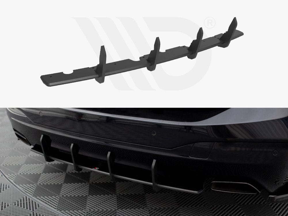 Maxton Design Black Street PRO Rear Diffuser BMW 6 GT M-Pack G32 Maxton Design SR