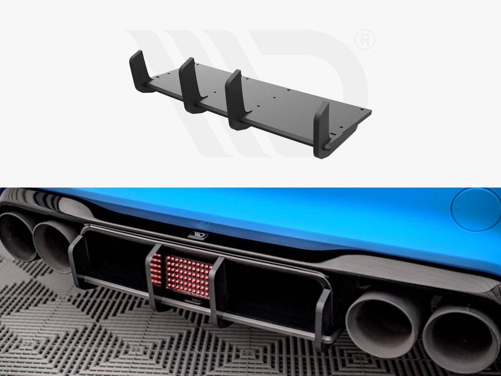 Maxton Design Black Street PRO Rear Diffuser Bmw M2 F87 2016-2020 Maxton Design SR