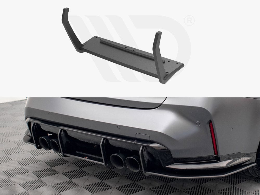 Maxton Design Black Street PRO Rear Diffuser Bmw M3 G80 2021- Maxton Design SR