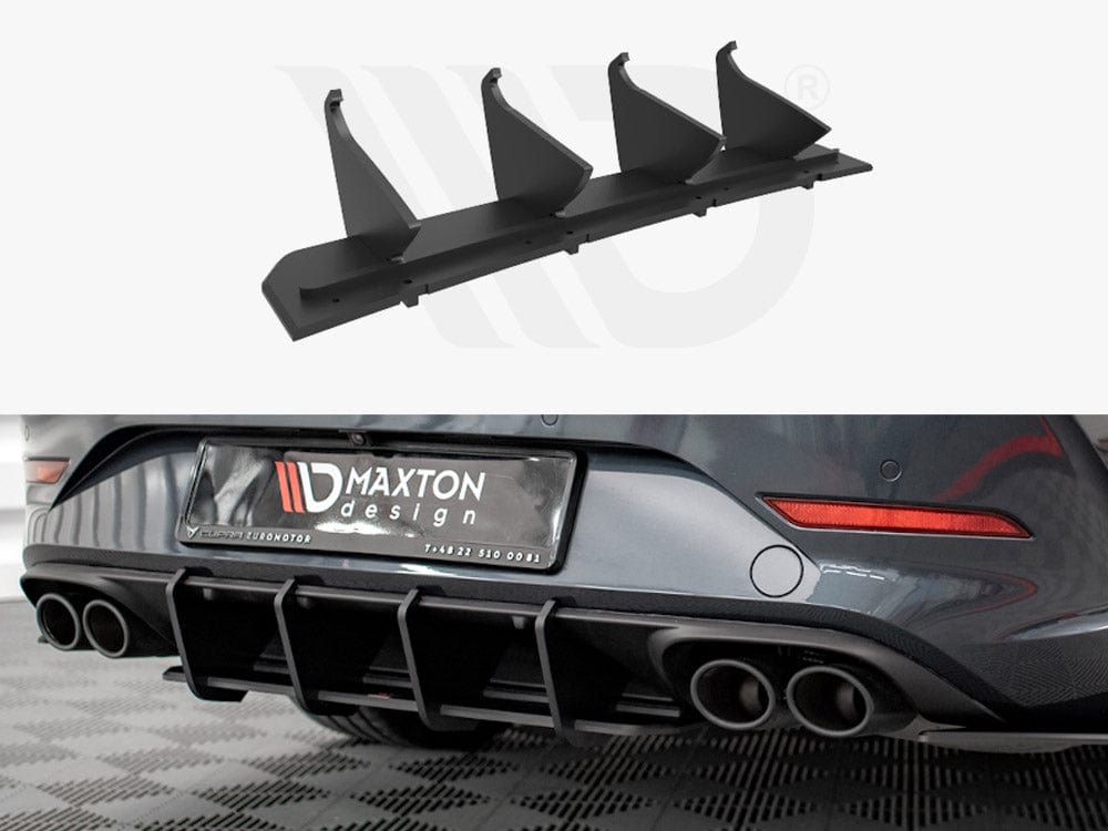 Maxton Design Black Street PRO Rear Diffuser Cupra Leon ST Maxton Design SR