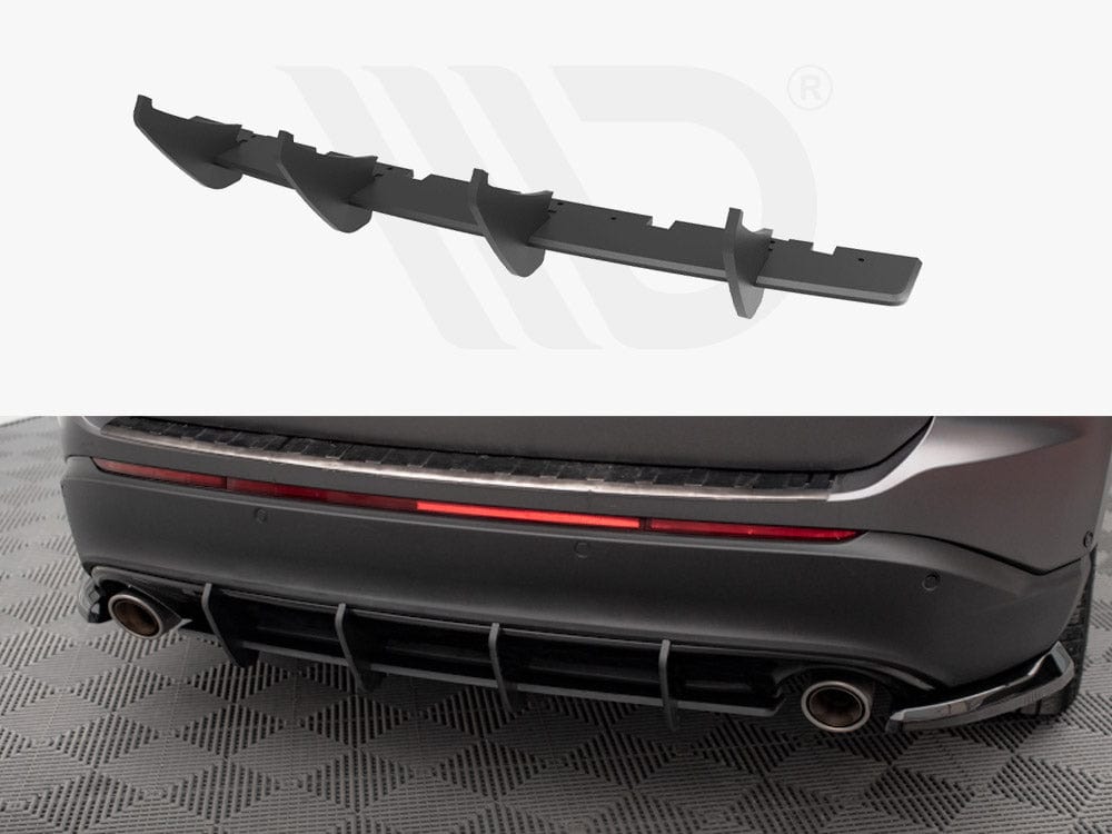 Maxton Design Black Street PRO Rear Diffuser Ford Edge Mk2 Maxton Design SR