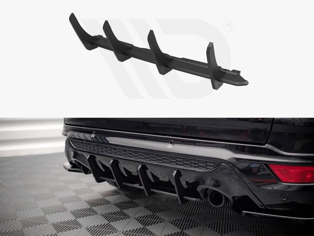 Maxton Design Black Street PRO Rear Diffuser Ford Escape St-line MK3 2012-2019 Maxton Design SR