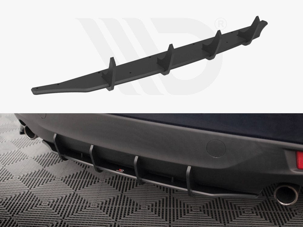 Maxton Design Black Street PRO Rear Diffuser Mazda 3 Mk3 Maxton Design SR