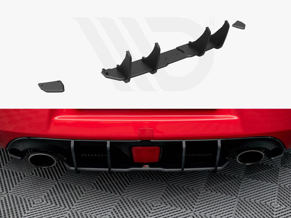 Maxton Design Black Street PRO Rear Diffuser Nissan 370Z 2009-2020 Maxton Design SR