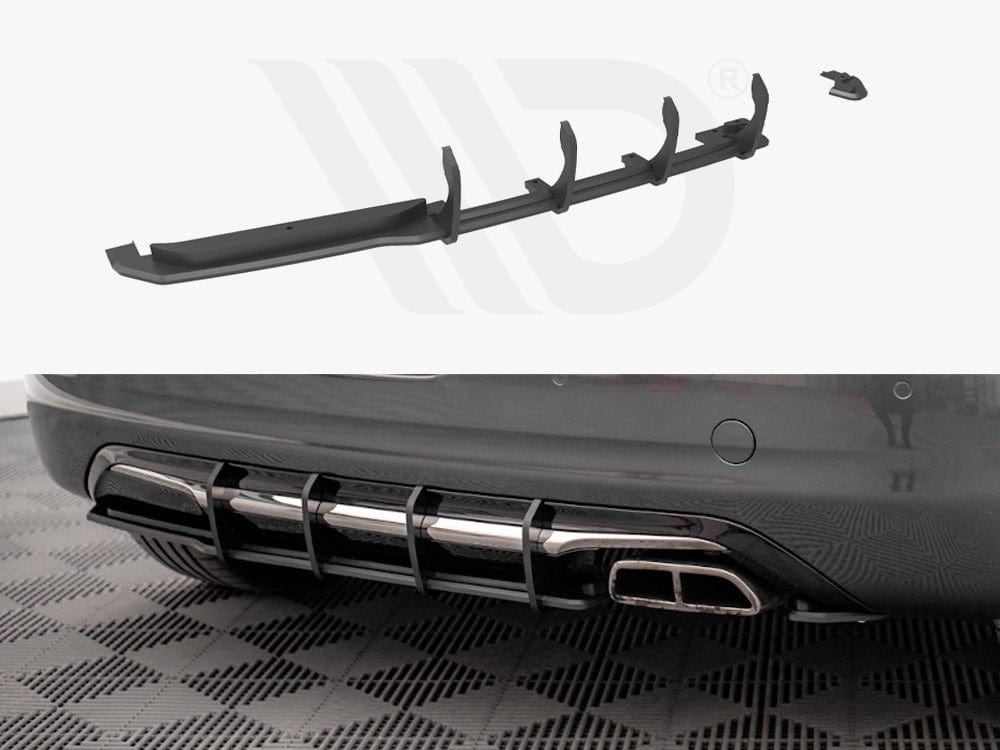 Maxton Design Black Street PRO Rear Diffuser Peugeot 208 GTI Mk1 Maxton Design SR