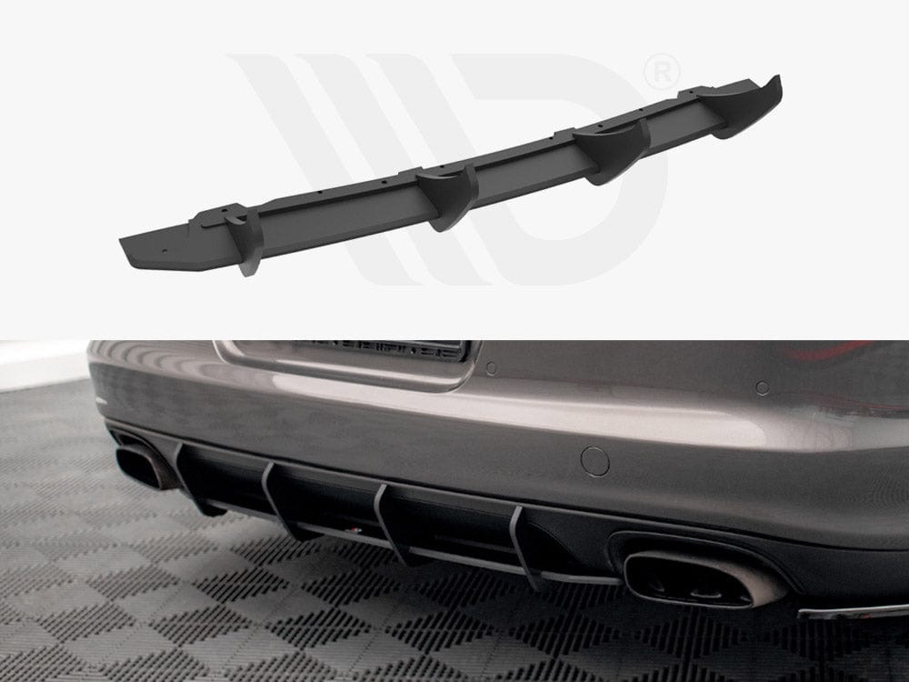 Maxton Design Black Street Pro Rear Diffuser Porsche Panamera / Panamera Diesel 970 Maxton Design SR