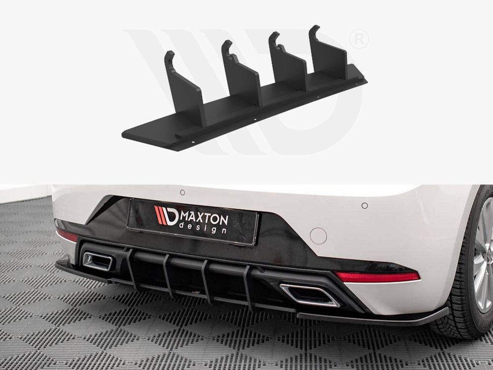 Maxton Design Black Street Pro Rear Diffuser Seat Ibiza FR Mk5 Maxton Design SR