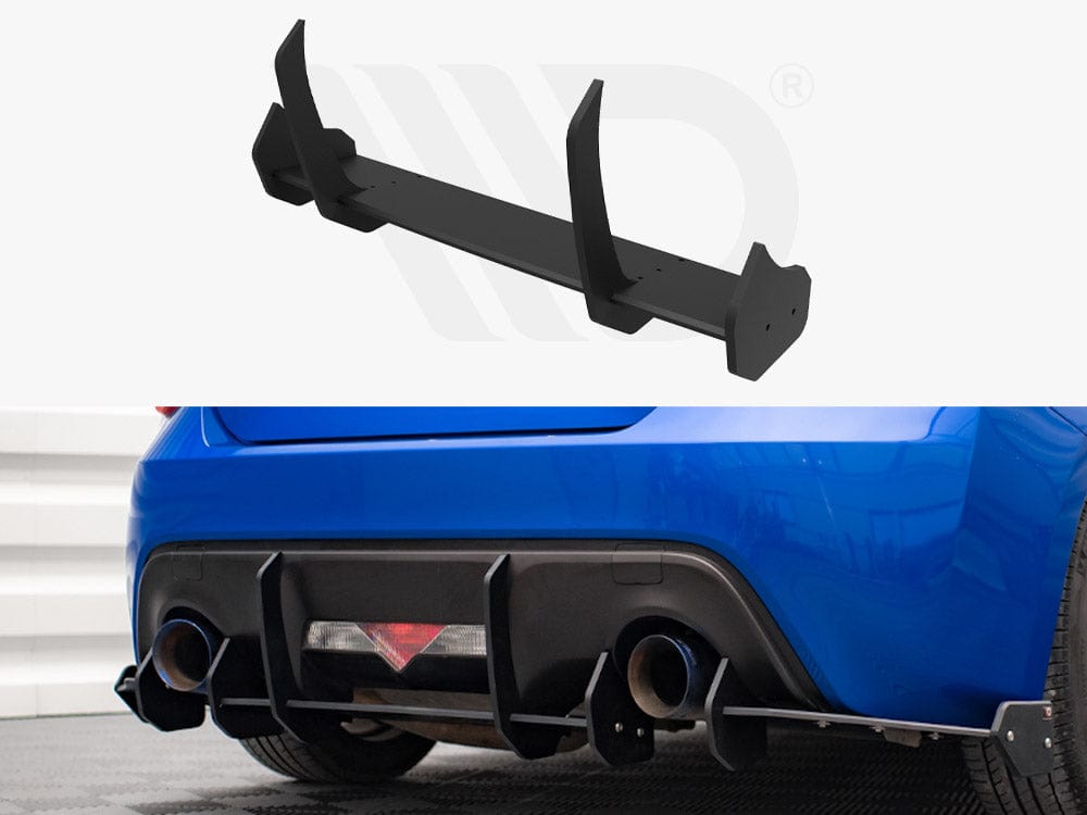 Maxton Design Black Street PRO Rear Diffuser Subaru BRZ Mk1 Facelift Maxton Design SR