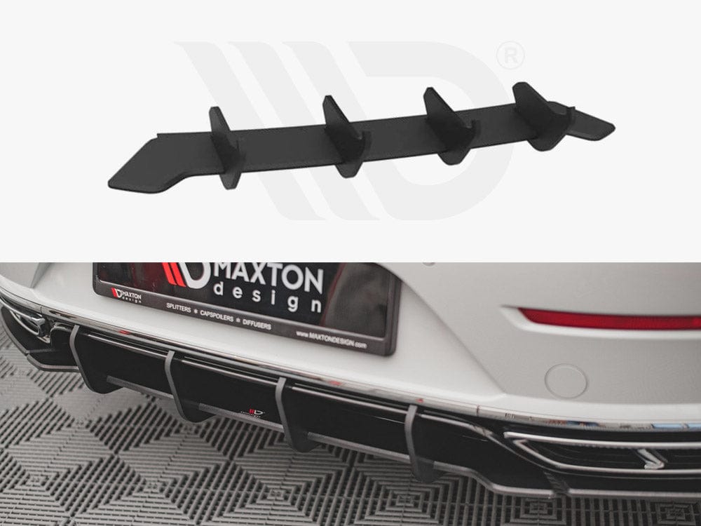 Maxton Design Black Street PRO Rear Diffuser VW Arteon R-line Facelift 2020- Maxton Design SR