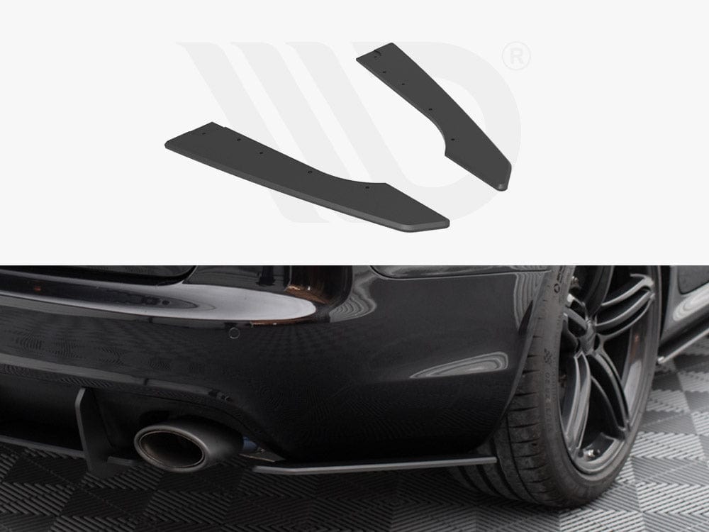 Maxton Design Black Street Pro Rear Side Splitters Audi RS6 Avant C6 Maxton Design SR
