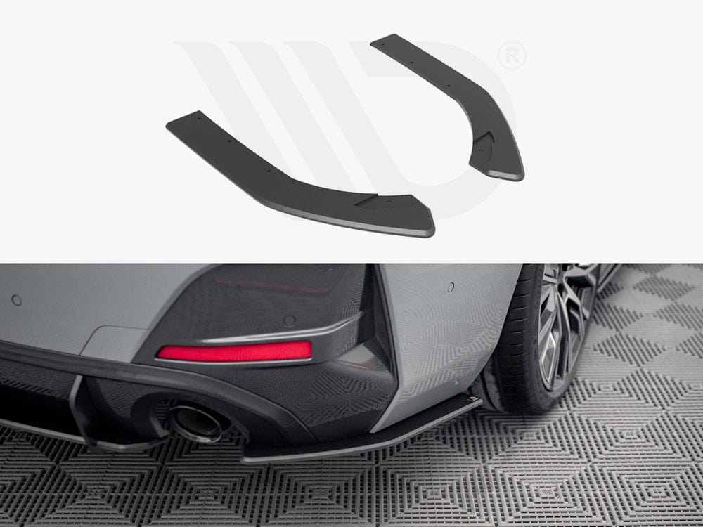 Maxton Design Black Street PRO Rear Side Splitters BMW 4 Gran Coupe M-Pack G26 Maxton Design SR