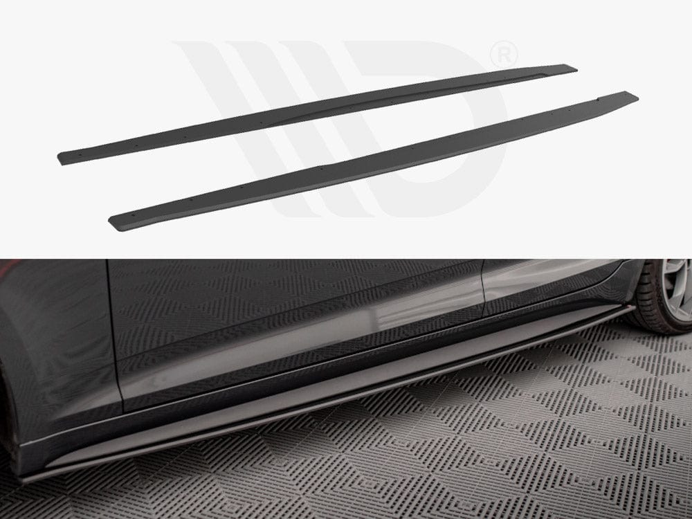 Maxton Design Black Street PRO Side Skirts Diffusers Audi A5 S-Line / S5 Sportback F5 Maxton Design SR