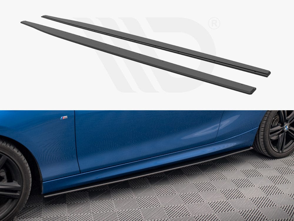 Maxton Design Black Street PRO Side Skirts Diffusers BMW 2 M-Pack F22 Maxton Design SR