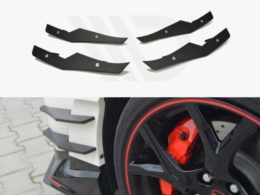 Maxton Design Canards Honda Civic IX Type R 2015-2017 Maxton Design SR