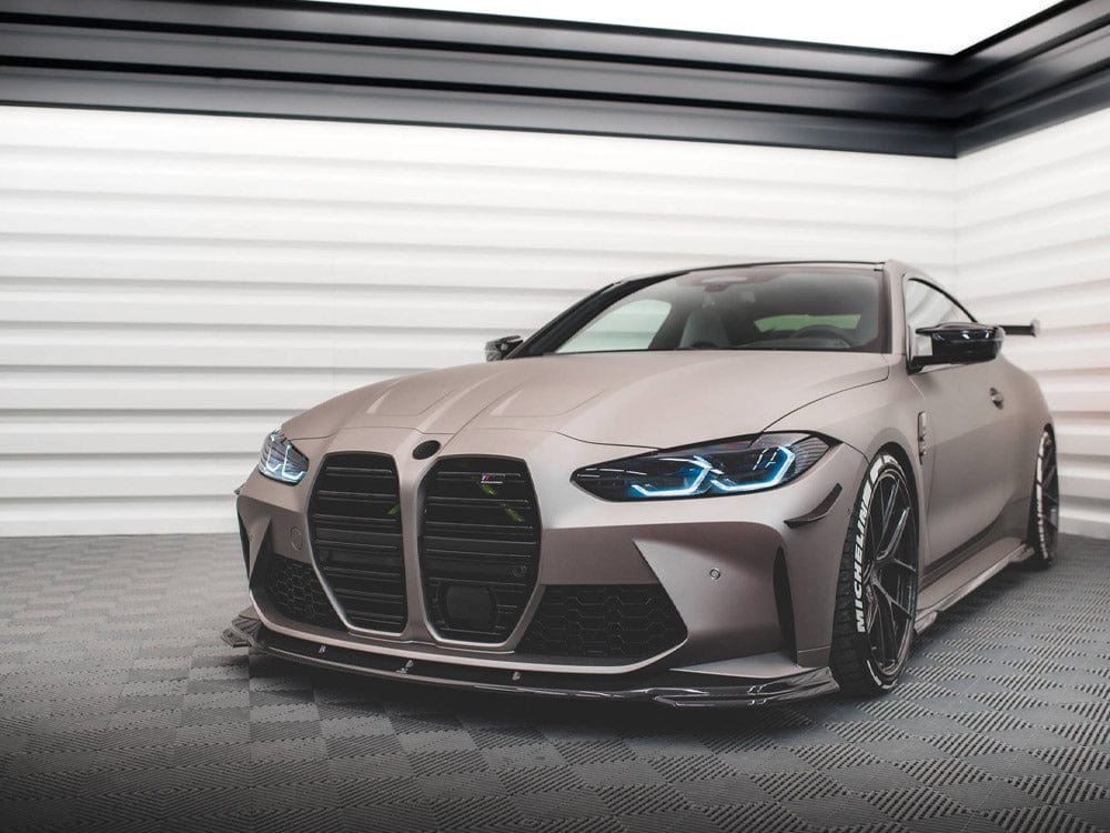 Maxton Design Carbon Fiber Front Splitter V.2 BMW M4 G82 / M3 G80 Maxton Design SR