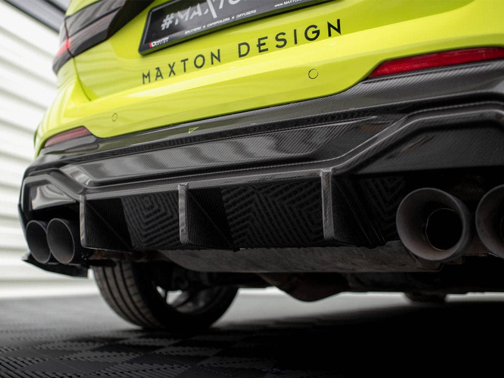 Maxton Design Carbon Fiber Rear Diffuser V.1 + Milltek Sport Exhaust BMW 1 F40 M-Pack / M135i Maxton Design SR