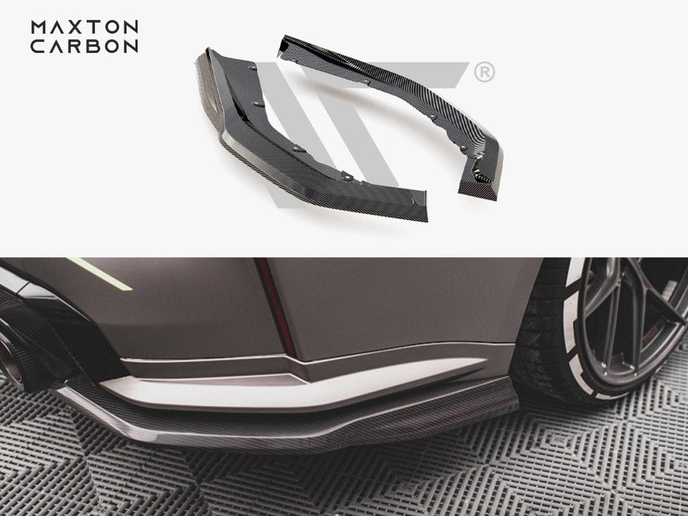 Maxton Design Carbon Fiber Rear Side Splitters BMW M4 G82 Maxton Design SR
