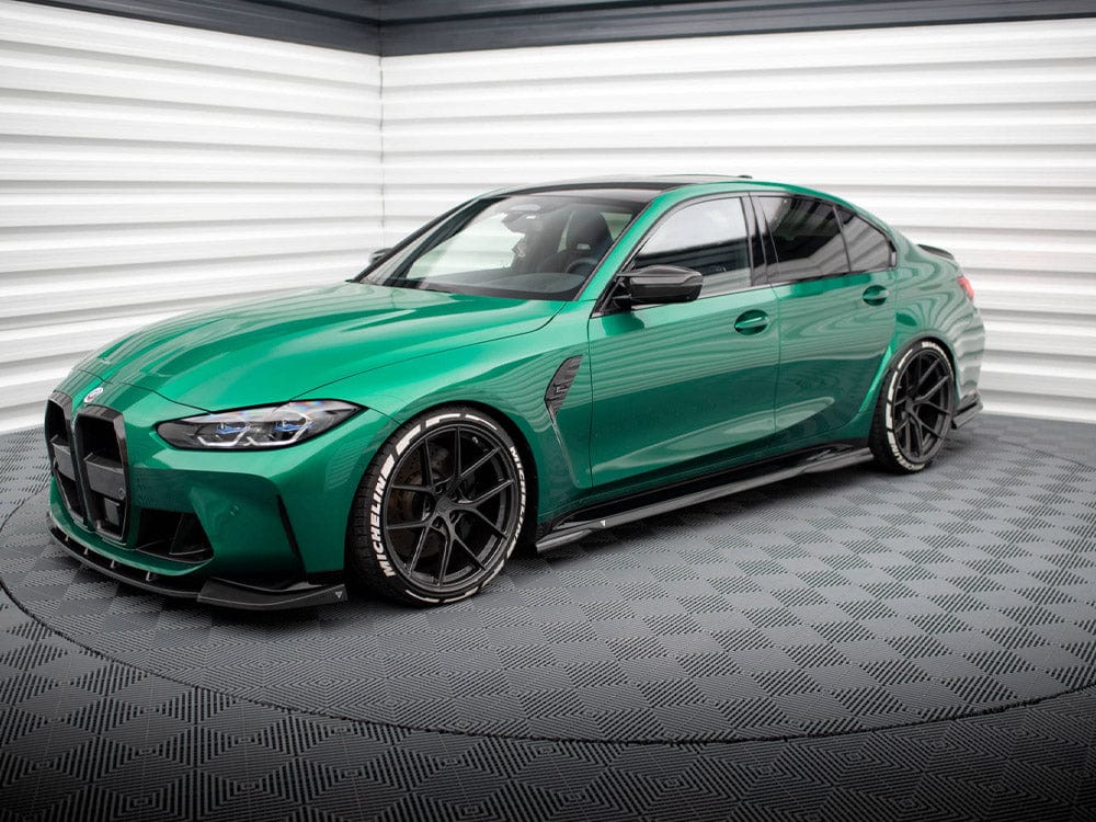 Maxton Design Carbon Fiber Side Skirts BMW M3 G80 Maxton Design SR