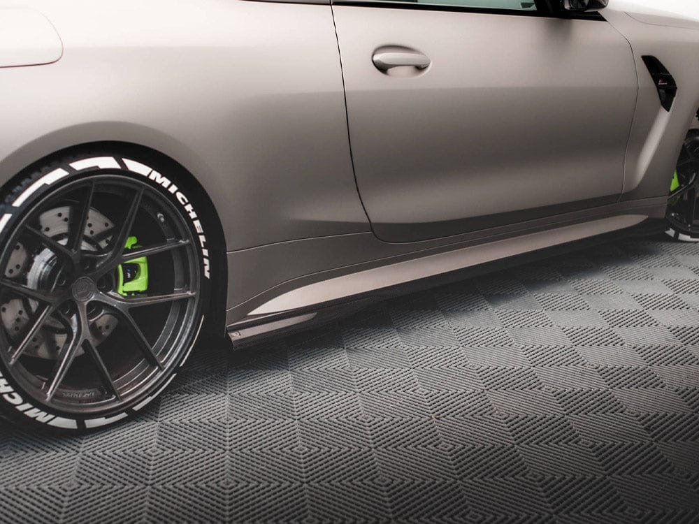 Maxton Design Carbon Fiber Side Skirts BMW M4 G82 Maxton Design SR