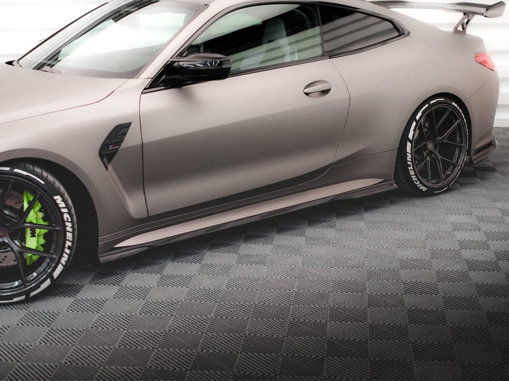Maxton Design Carbon Fiber Side Skirts BMW M4 G82 Maxton Design SR