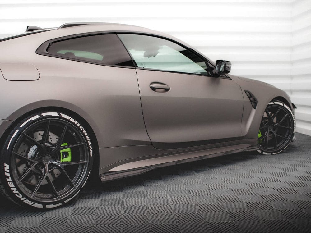 Maxton Design Carbon Fiber Side Skirts BMW M4 G82 Maxton Design SR