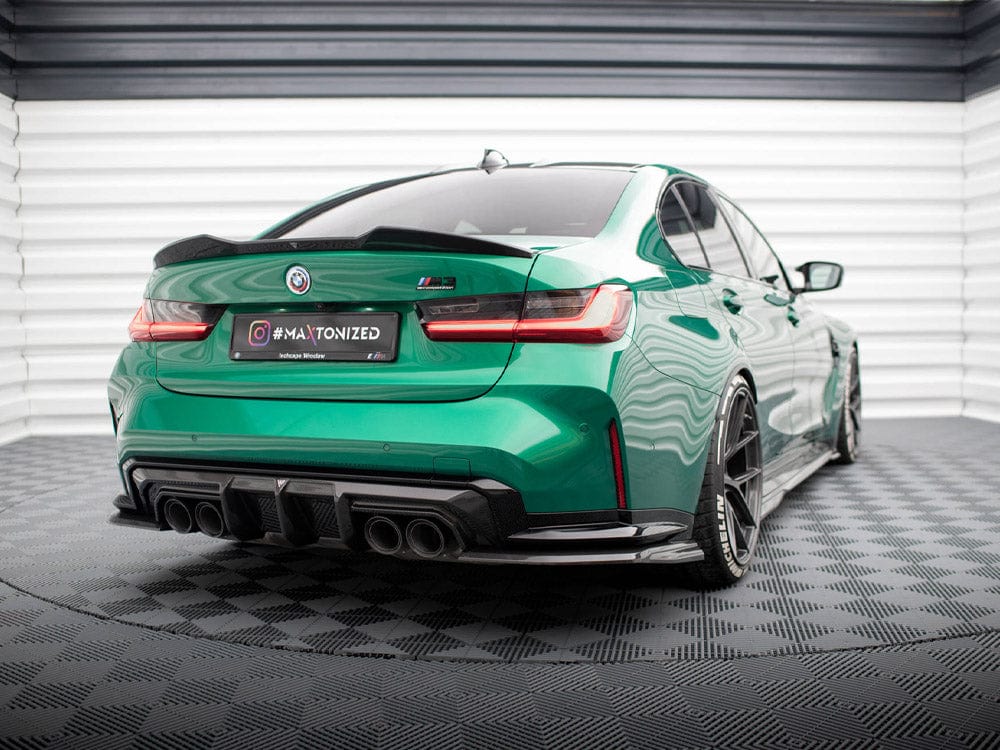 Maxton Design Carbon Fiber Tailgate Spoiler BMW M3 G80 Maxton Design SR