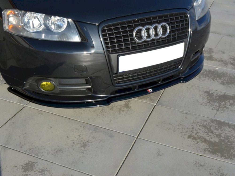 Maxton Design Carbon Look Front Splitter Audi A3 8P Sportback S-line 2004-2008 Maxton Design SR