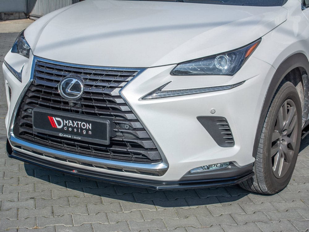 Maxton Design Carbon Look Front Splitter Lexus NX Facelift 2017- Maxton Design SR