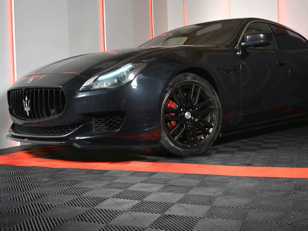 Maxton Design Carbon Look Front Splitter Maserati Quattroporte MK6 Pre-facelift 2013-2016 Maxton Design SR