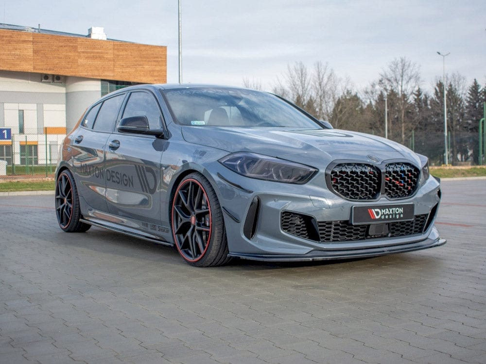 Maxton Design Carbon Look Front Splitter V.1 Bmw 1 Series F40 M135I / M-sport 2019- Maxton Design SR