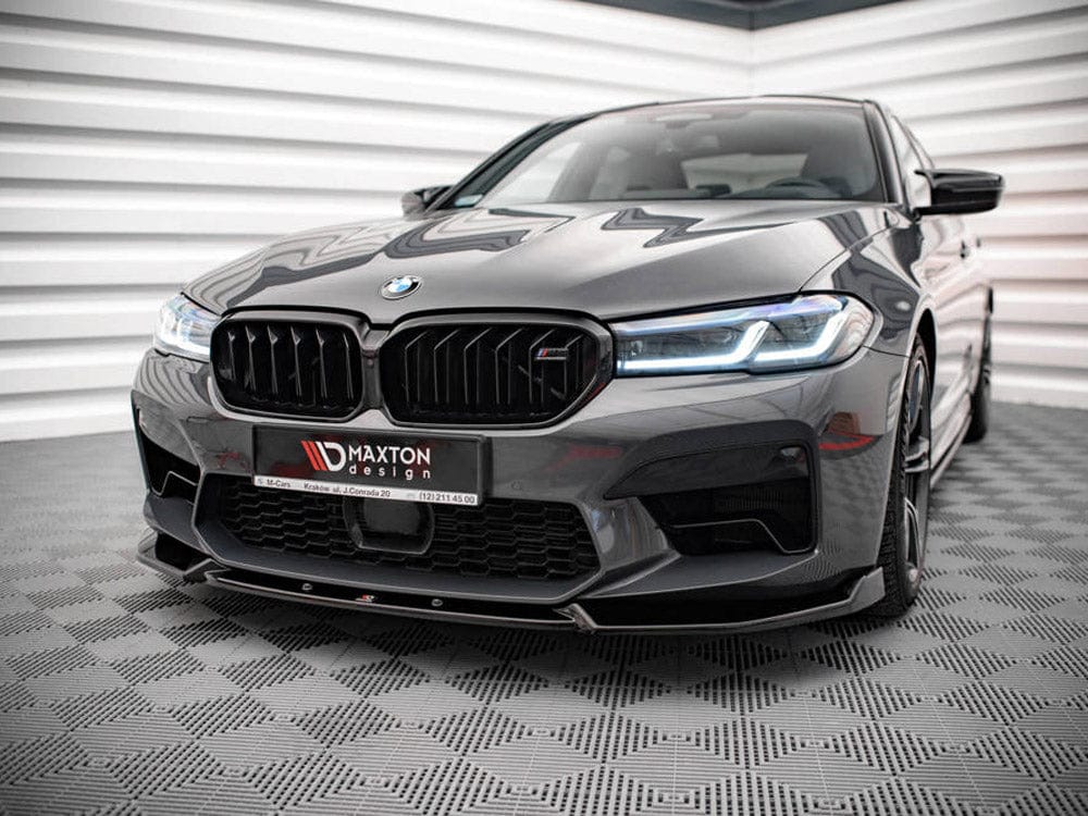 Maxton Design Carbon Look Front Splitter V.1 Bmw M5 F90 Facelift 2020- Maxton Design SR