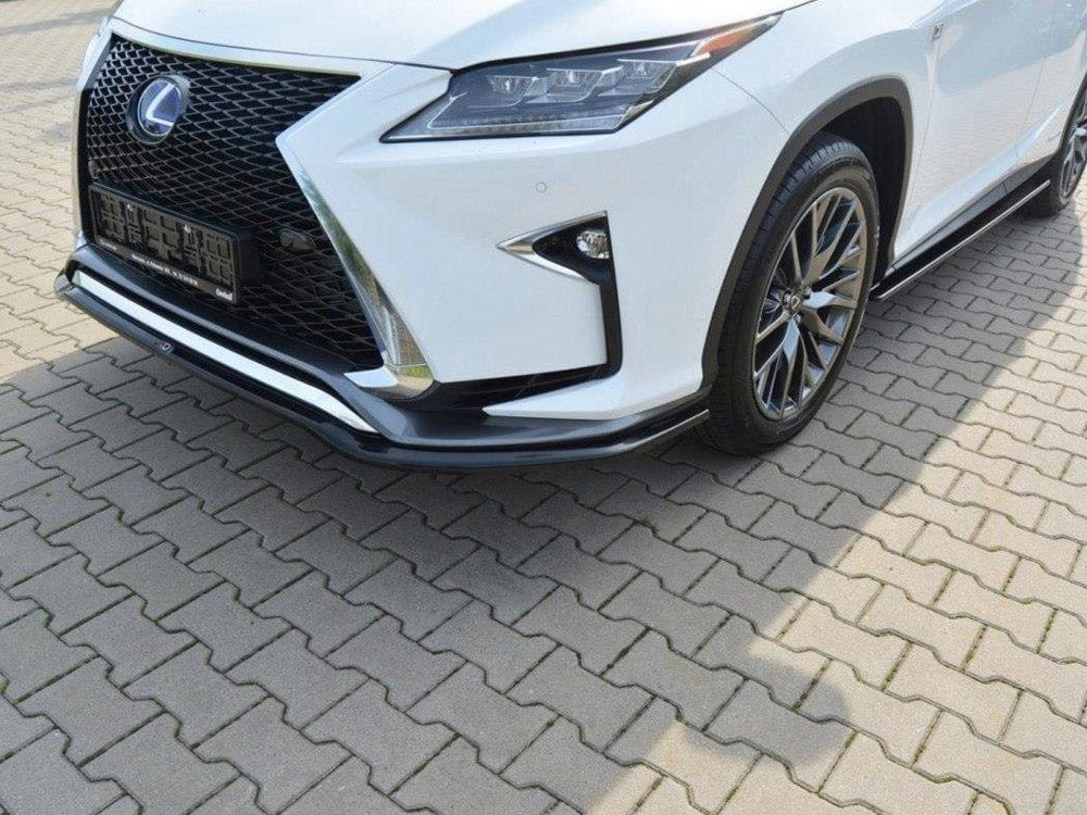 Maxton Design Carbon Look Front Splitter V.1 Lexus RX MK4 F-sport Maxton Design SR