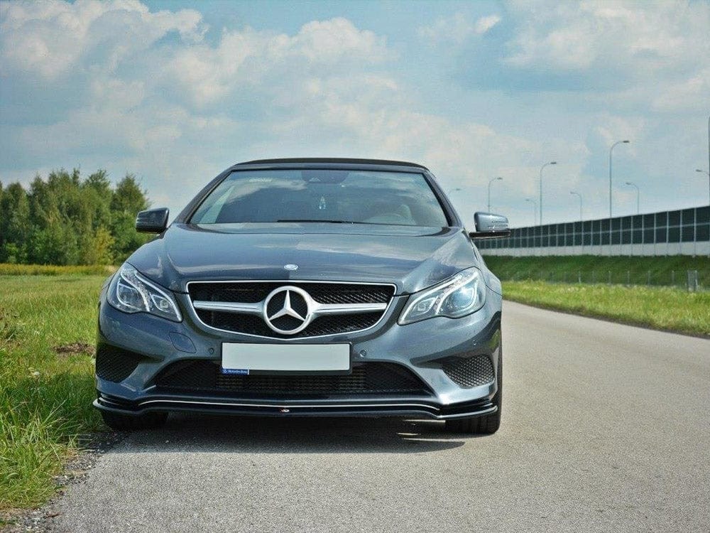 Maxton Design Carbon Look Front Splitter V.1 Mercedes E W212 Maxton Design SR