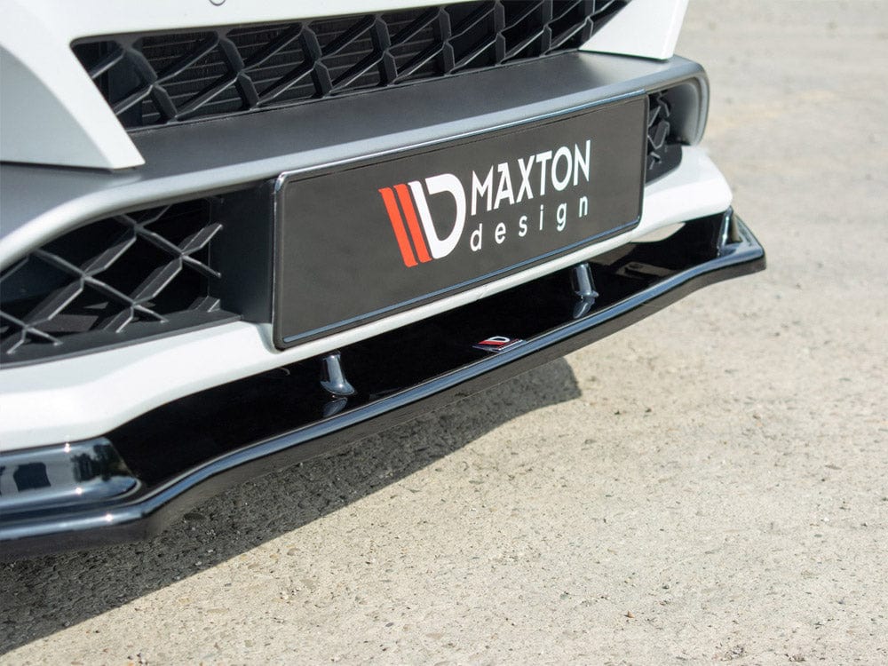 Maxton Design Carbon Look Front Splitter V.1 Renault Megane MK4 RS 2018-2020 Maxton Design SR