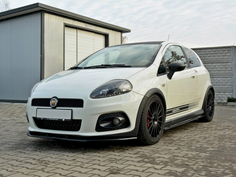 Maxton Design Carbon Look Front Splitter V.2 Fiat Grande Punto Abarth Maxton Design SR