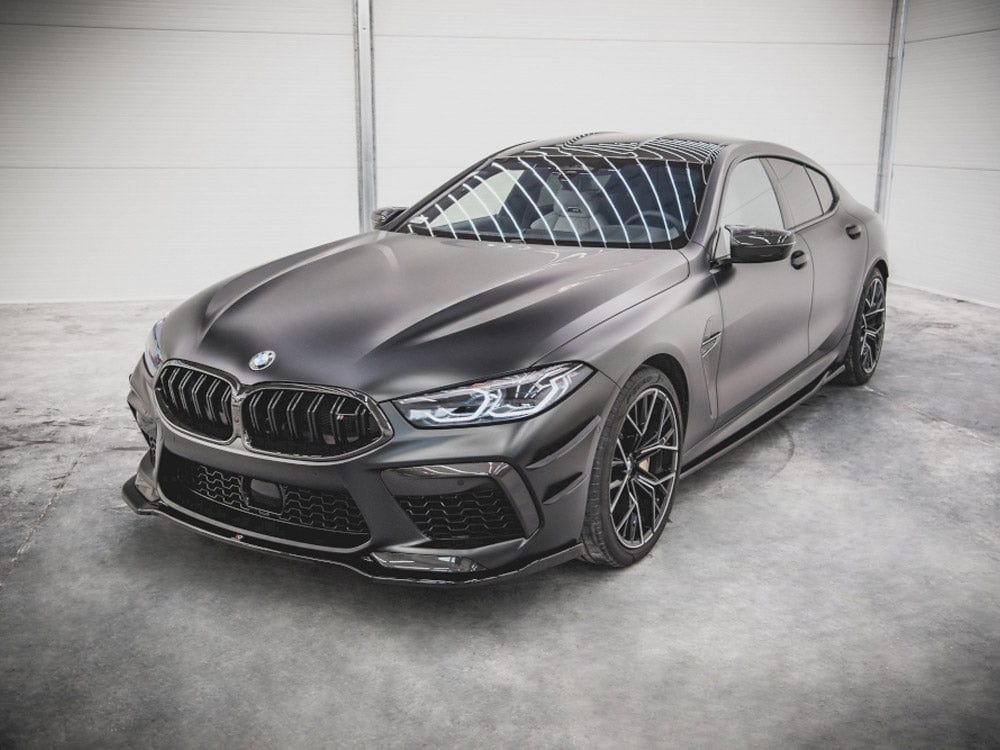 Maxton Design Carbon Look Front Splitter V2 Bmw M8 GRAN Coupe F93 2019- Maxton Design SR
