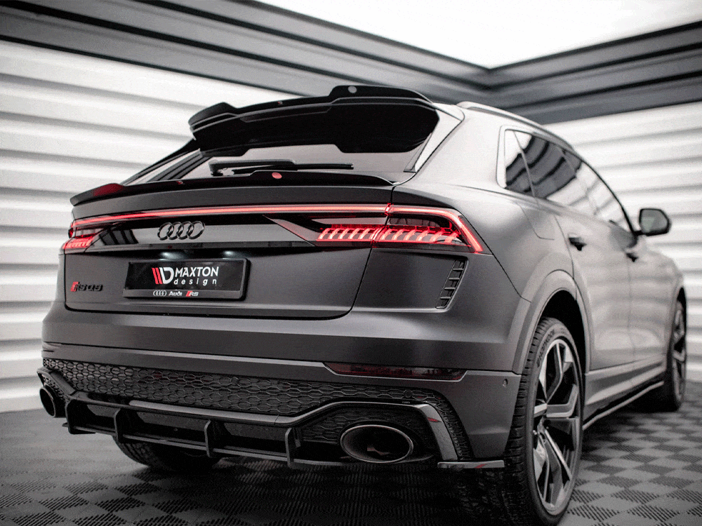 Maxton Design Carbon Look Lower Spoiler CAP Audi RSQ8 MK1 Maxton Design SR