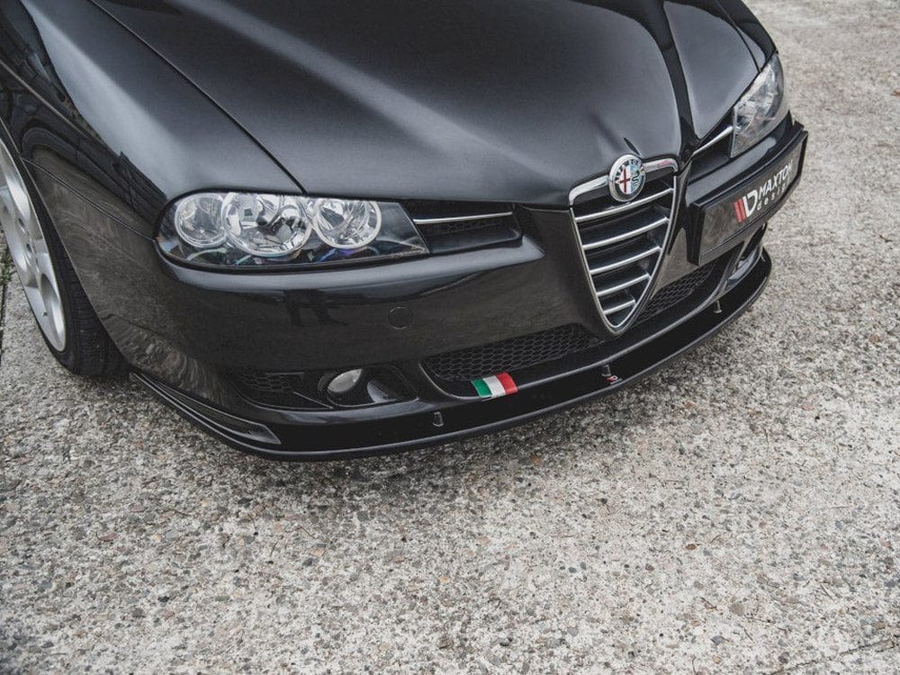 Maxton Design Carbon Look / No Front Splitter Alfa Romeo 156 Facelift 2003-2006 Maxton Design SR