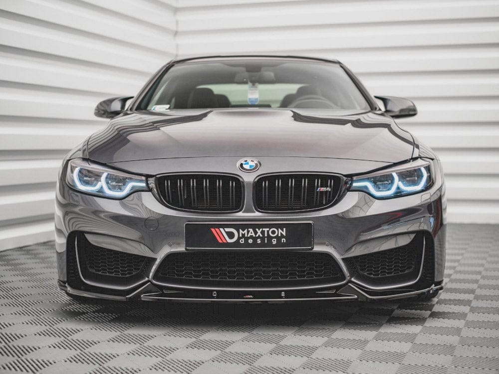 Maxton Design Carbon Look / No Front Splitter Bmw M4 F82 2014- Maxton Design SR