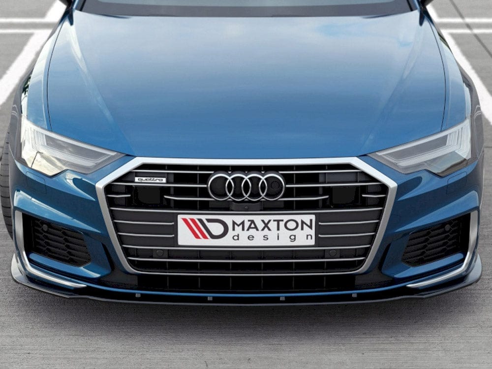 Maxton Design Carbon Look / No Front Splitter V.2 Audi A6 S-Line / S6 C8 Maxton Design SR
