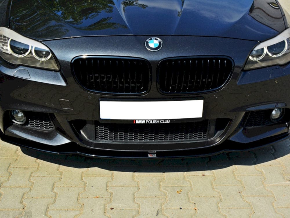Maxton Design Carbon Look / No Front Splitter V.2 Bmw 5 F10/F11 M-sport 2011-2016 Maxton Design SR