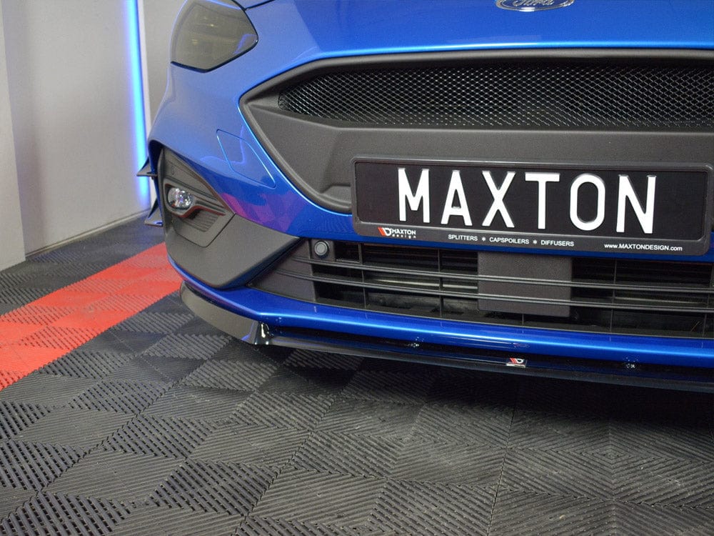 Maxton Design Carbon Look / No Front Splitter V.2 Ford Focus Mk4 ST / ST-Line Maxton Design SR