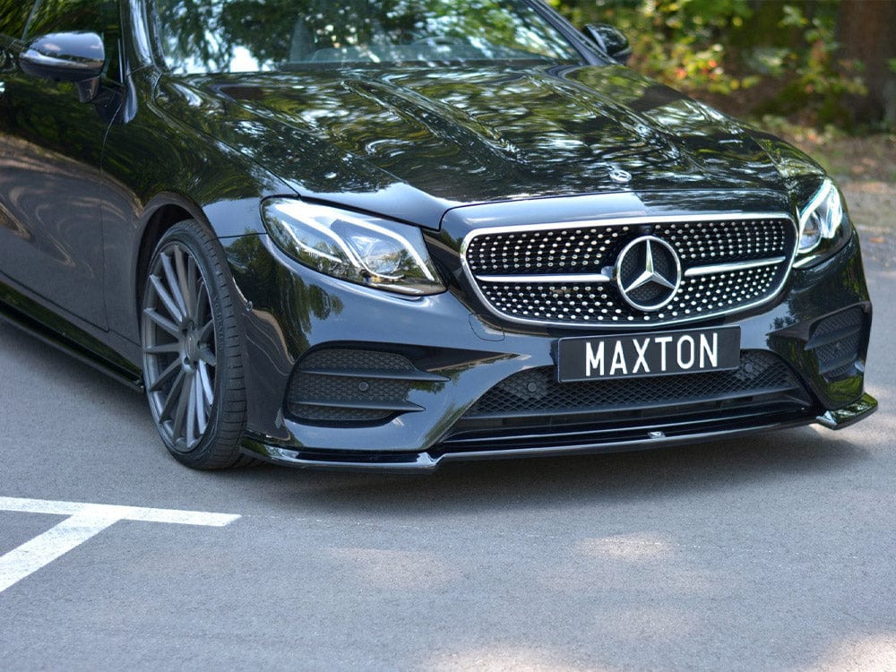 Maxton Design Carbon Look / No Front Splitter V.2 Mercedes E-Class W213 Coupe (C238) AMG-Line Maxton Design SR